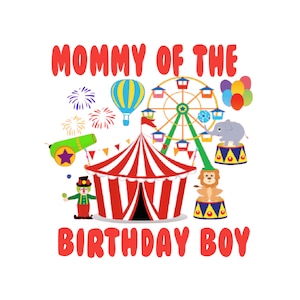 Circus, Birthday, Boy, Clown, lions, Elephant