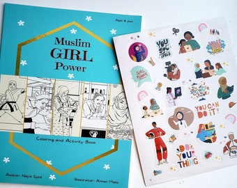 Islamitisch boek voor kinderen, islamitisch activiteitenboek, Eid-mand, moslimmeisjescadeau, Eid-cadeaucadeau, verkoop