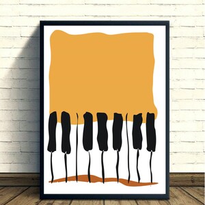 Piano Art - Digital Print