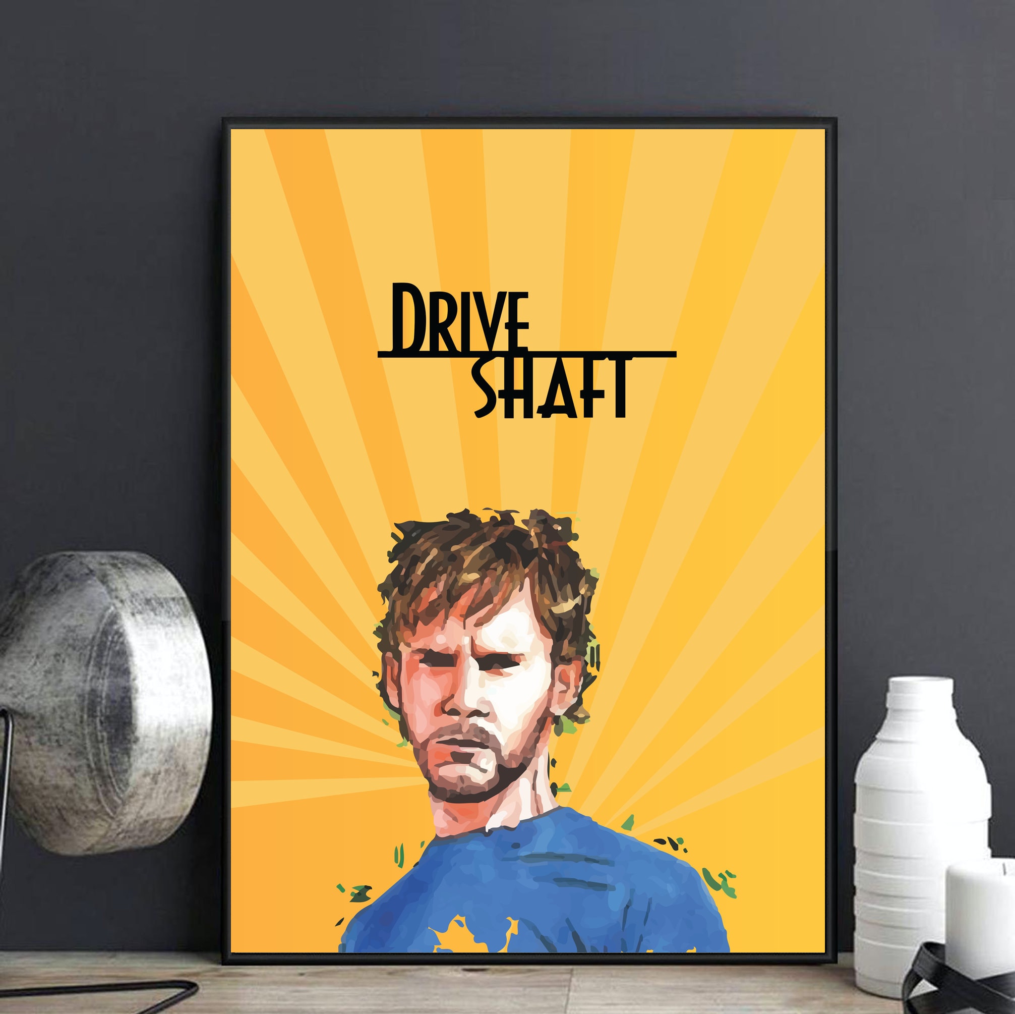 LOST Drive Shaft Band Charlie Digital Print Etsy