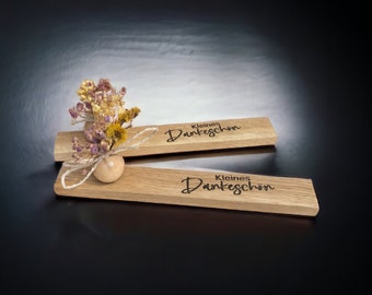 Kleines Geschenk zum Abschied, Give Away für Hochzeitsgäste, Geschenk personalisiert mit Erinnerungsfaktor, hohe Qualität Holzgeschenke