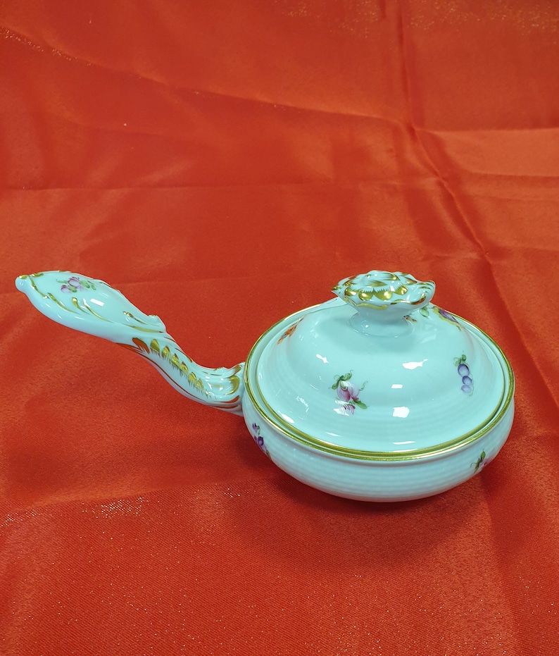Herend Porcelain Patty Pan Ramekin With Lid Etsy