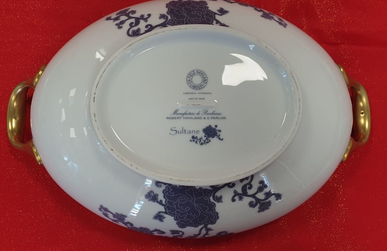 R. Haviland & C. Parlon Sultane Covered Soup Tureen - Thumbnail 2