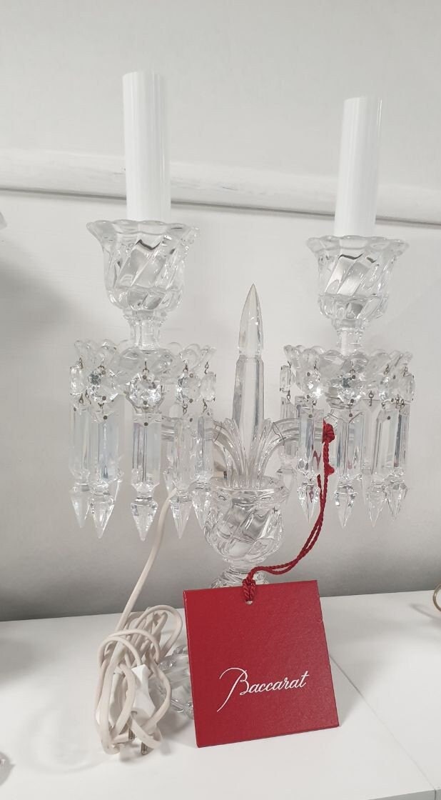 Baccarat Candelabra for sale 84 ads for used Baccarat Candelabras