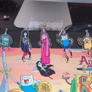 Adventure Time Charms - BMO, Marceline, PB, Finn, Jake