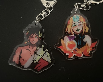 Hades 2 Charm 3 Inches - Melinoe, Zagreus