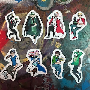 Dream SMP Fan Stickers - Tommyinnit, Ranboo, Technoblade, Philza