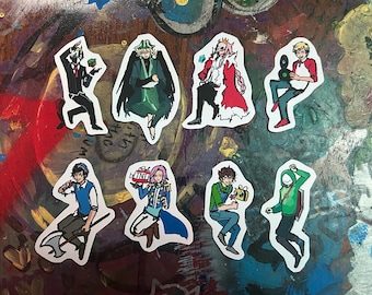 Dream SMP Fan Stickers - Tommyinnit, Ranboo, Technoblade, Philza