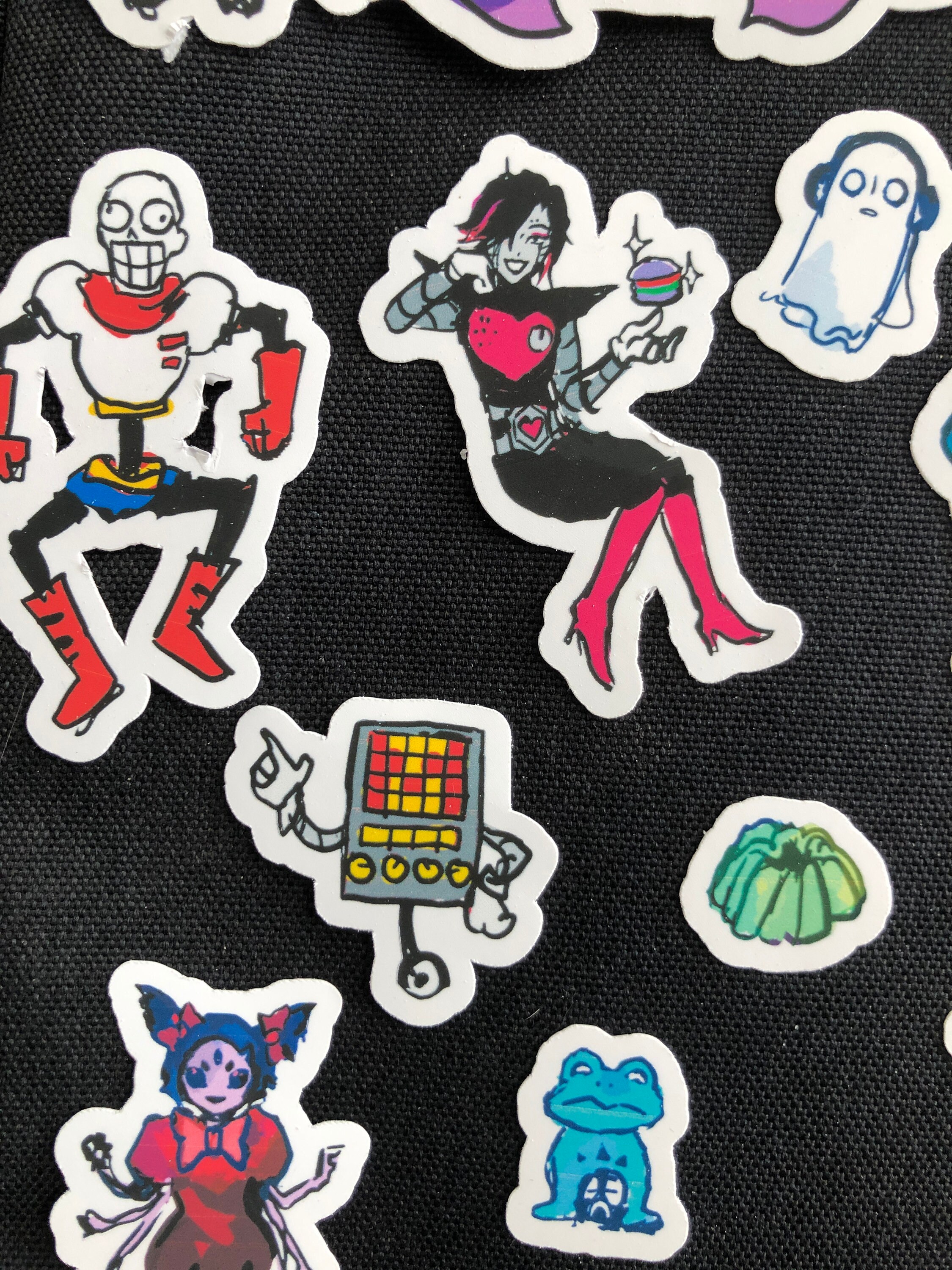 Undertale Flowey Sticker Undertale Stickers - Sans, Alphys, Frisk, Toriel, Flowey, Muffet, Etc ...