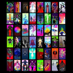 Homestuck Tarot PDF Download Version - 79 Karten + Box Design