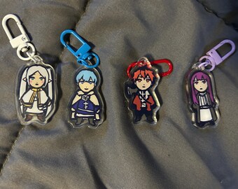 Frieren, Fern, Himmel, Stark Double Sided Keychains