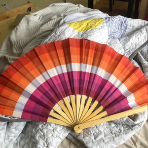 LGBTQ+ Pride Cracking Fans - 24 Inches Long Plastic or Bamboo Base