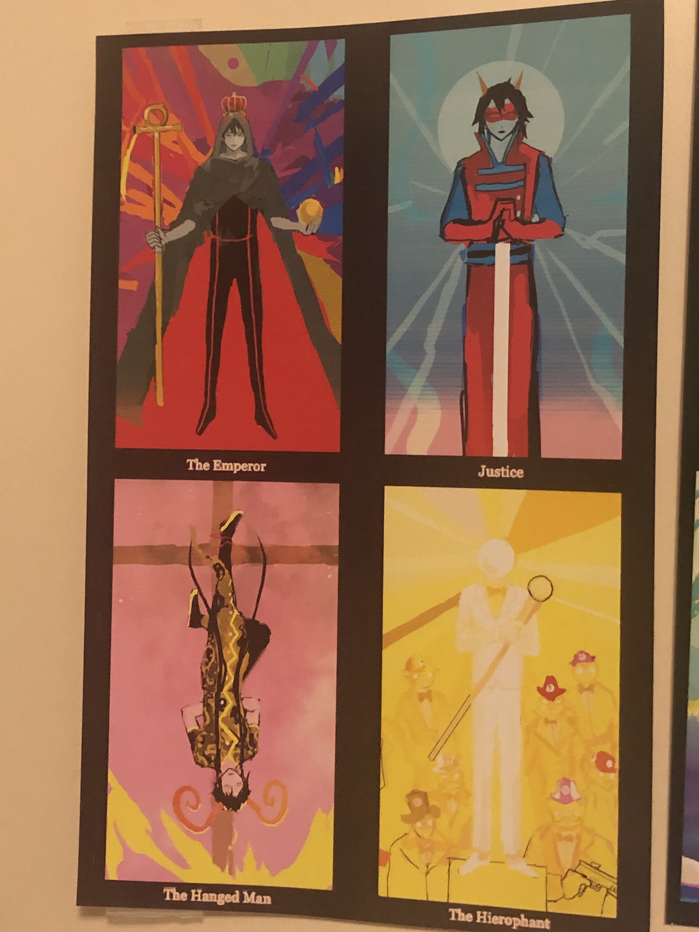 Homestuck Tarot Poster Discounted Posters Etsy
