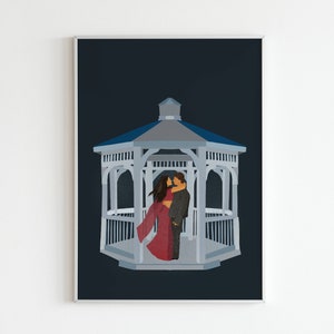 Bollywood KKHH Kuch Kuch Hota Hai SRK Shah Rukh Khan Kajol digital art poster
