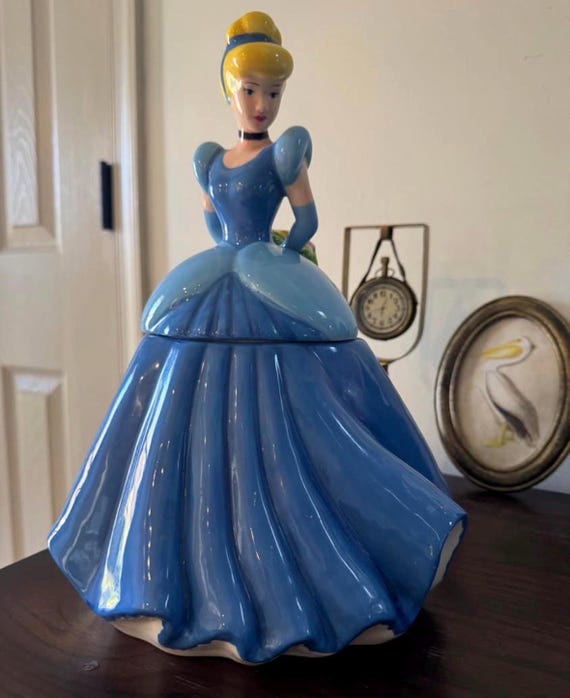 aunt jemima cookie jar blue dress Lot