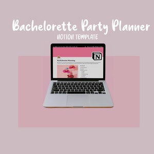 Notion Bachelorette Trip Planner Template