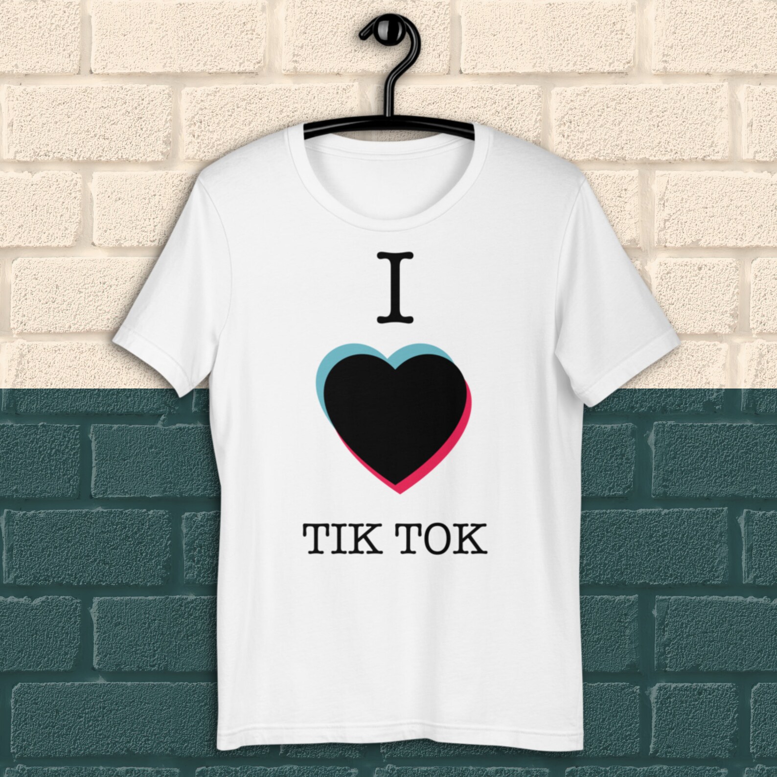 I love Tik Tok. TikTokers tshirt. Gift for TikToker. TikTok Etsy
