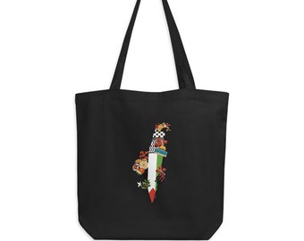 Palestine Map Tote