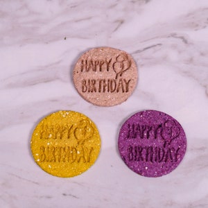 Happy Birthday Cookies | pet treats for Rabbits - Hamsters - Guinea Pigs - Gerbils - Mice - Rats