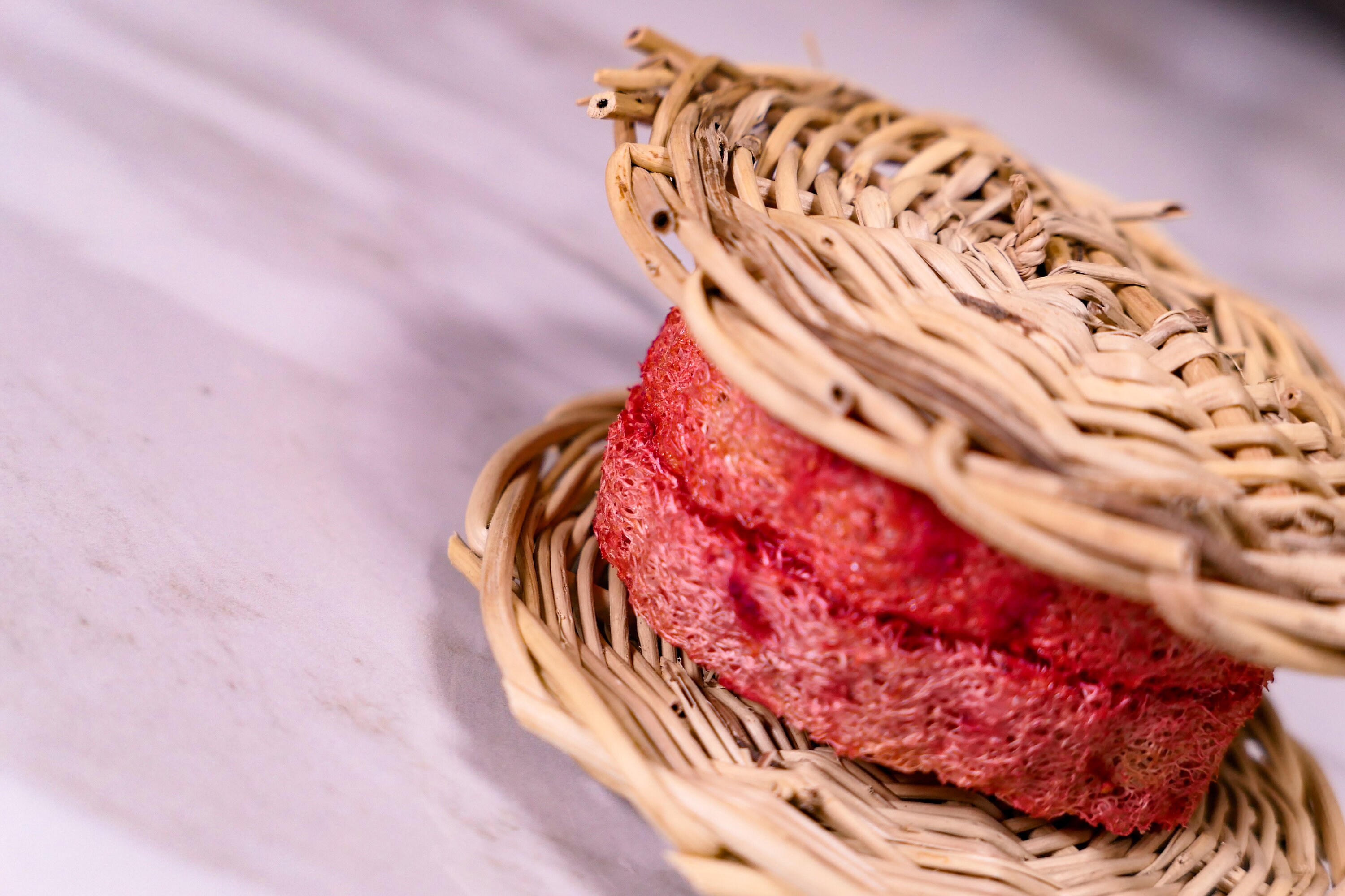 Bunny Loofah Macaroon Chew Toy Natural Pet Toy for Rabbits Etsy UK