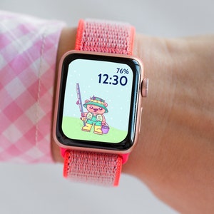 Watch Face Background - Fishing Buddy - DIGITAL FILE ONLY - New