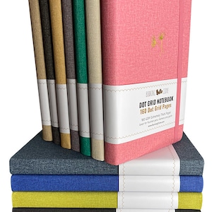 One A5 Dot Grid Journal and three Washi Tapes - Bundle 1