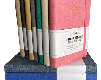 One A5 Dot Grid Journal and three Washi Tapes - Bundle 1