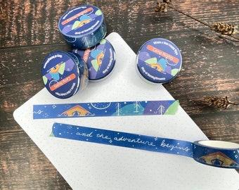 Camp Nights Washi Tape / 15mm x 10m