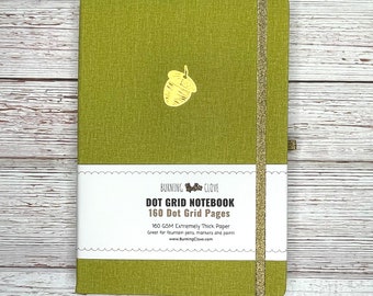 Acorn Sage Green B5 Dot Grid Notebook