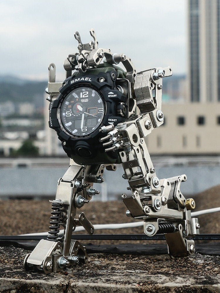 Time Machine 220 Pcs Diy Metal Mechanical Models 3d Assembly Etsy
