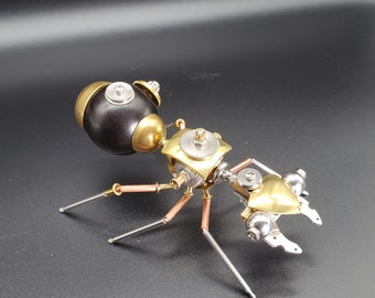 Mechanical Ant steampunk | Metal handmade finished Model decor Ornaments