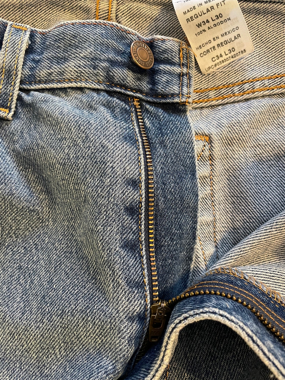 Vintage Levi Strauss High Waisted Denim Jeans | Etsy