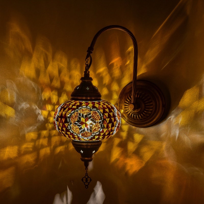 Bohemian Wall Sconce - Etsy