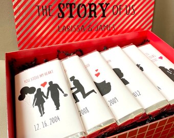 Boite Chocolat Etsy