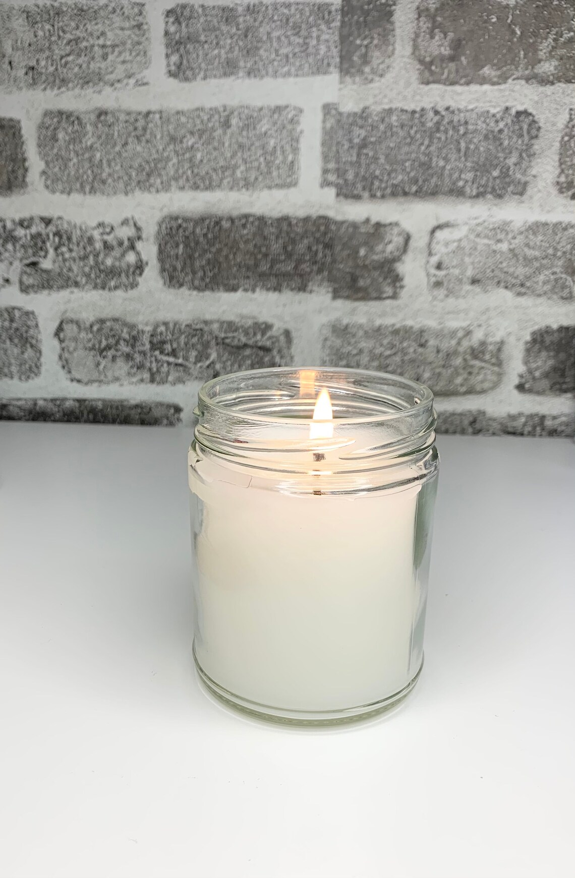 Label Free Scented 8oz Handpoured Candle Minimalist Candle Etsy