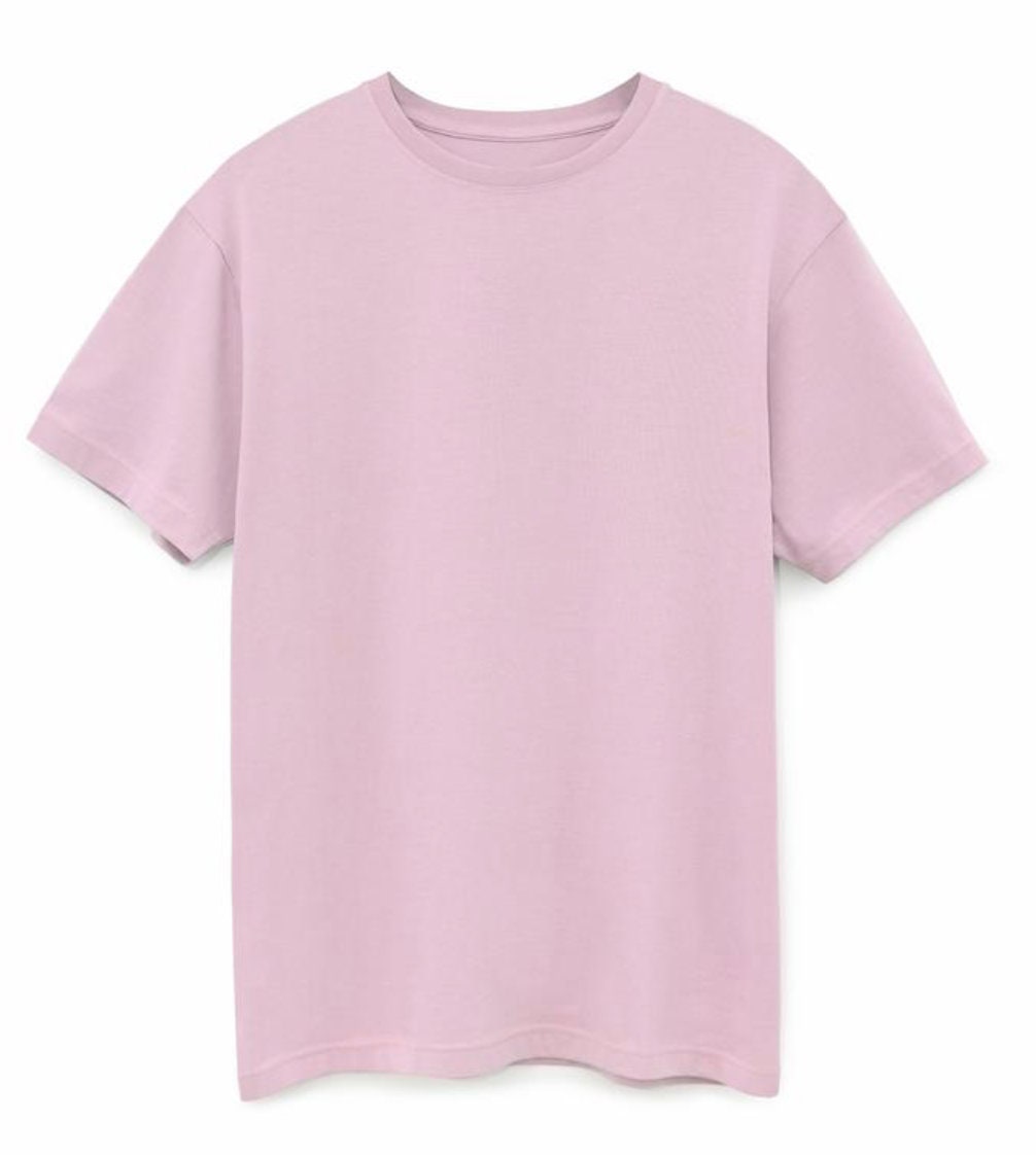 Blush Pink TShirt 100 Supima Cotton EcoFriendly Etsy