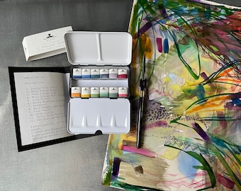 12 Eternal Love, natural watercolours. Essee Earth & Essence