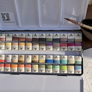 Torino second edition, 48 honey watercolours Essee Earth & Essence