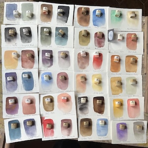 Make your palette. Individual pans, To Love 3rd edition, 48 honey watercolours