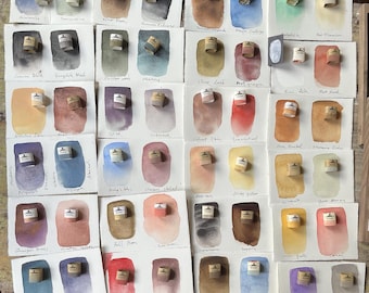 Make your palette. Individual pans, To Love 3rd edition, 48 honey watercolours