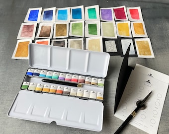 24 honey watercolours Essee Earth & Essence