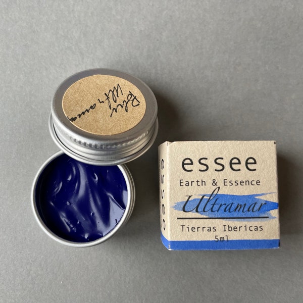 Ultramarine watercolor Essee Earth & Essence