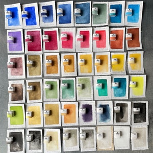 Make your palette. Individual pans, 1st edition 48Honey watercolours