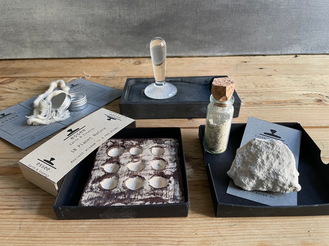 Muller & Stone Slab Pigment Stone Palette Glass Bottle Etsy Hong Kong