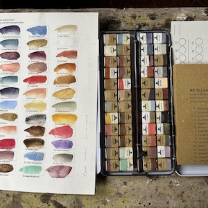 New! TO LOVE third edition, 48 honey watercolours Essee Earth & Essence