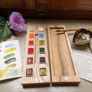 12 Hummingbird Moth watercolours. Essee Earth & Essence