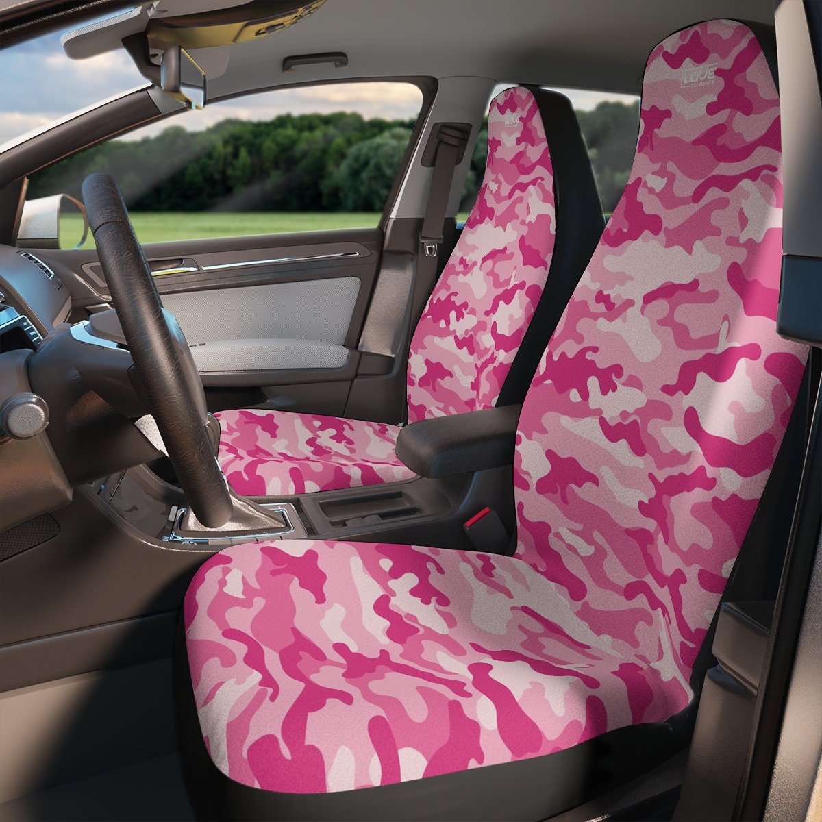 Pink Camouflage Car Seat Covers Pair, Front Seat Covers, Car Seat Covers,  Seat Cover for Car, Car Seat Protector