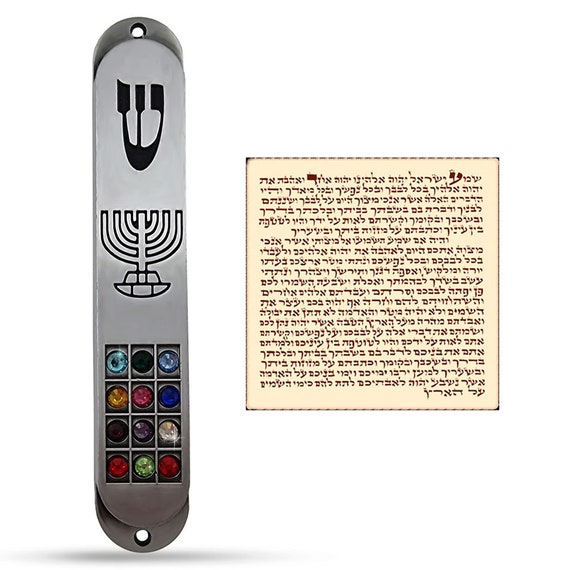 Plata Hamsa Mano Con Trella De David Y Hoja Patron Símbolo De - Foto 12