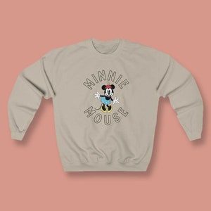 Minnie Mouse Sweatshirt, Disney Vacation Sweater