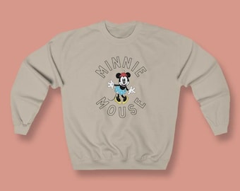Sudadera Minnie Mouse, suéter de vacaciones de Disney